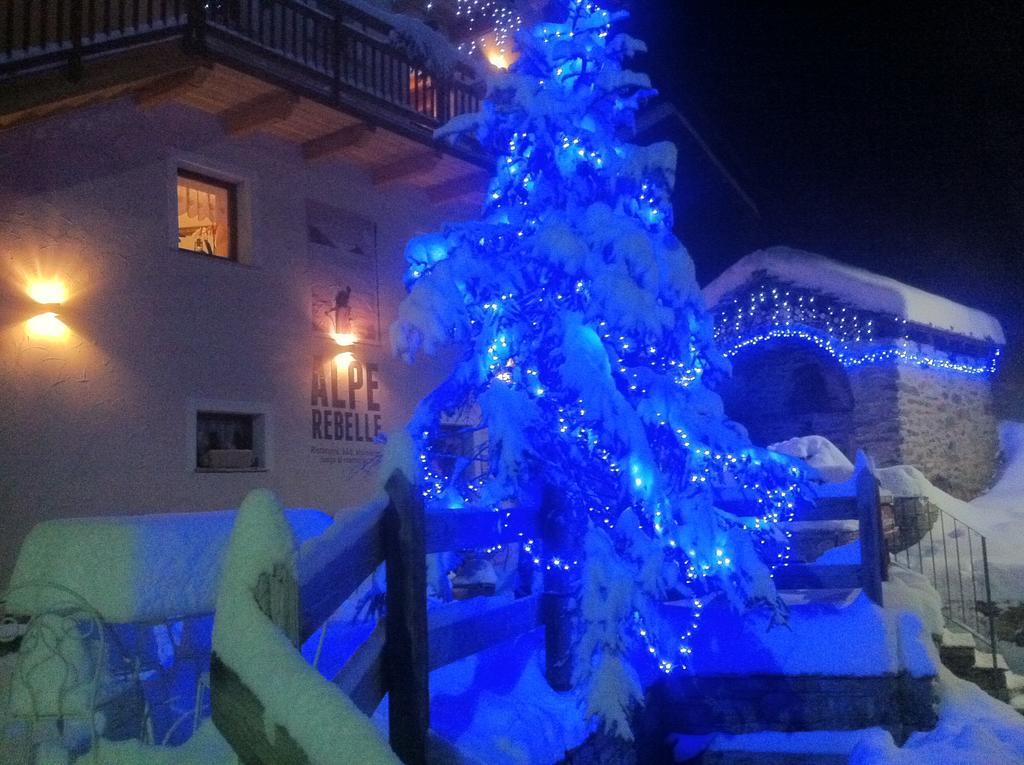 Bed and Breakfast Alpe Rebelle Bionaz Экстерьер фото
