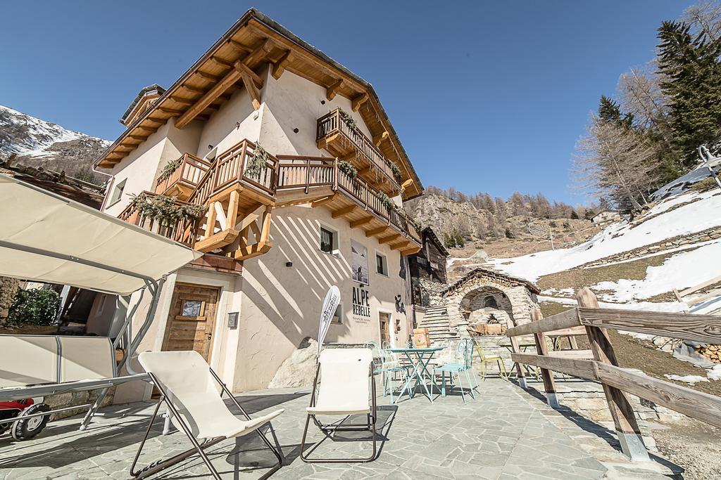 Bed and Breakfast Alpe Rebelle Bionaz Экстерьер фото