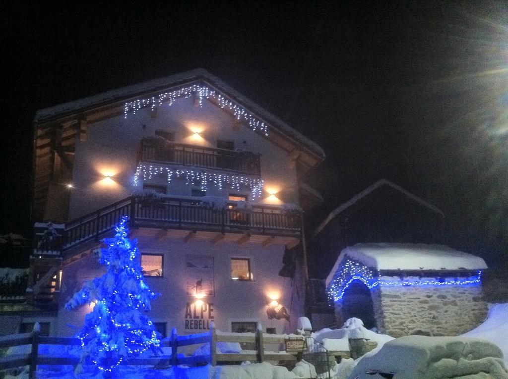 Bed and Breakfast Alpe Rebelle Bionaz Экстерьер фото