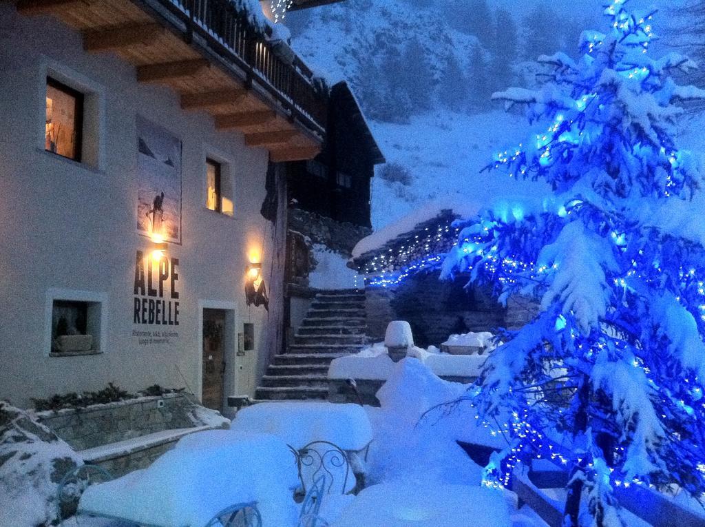 Bed and Breakfast Alpe Rebelle Bionaz Экстерьер фото