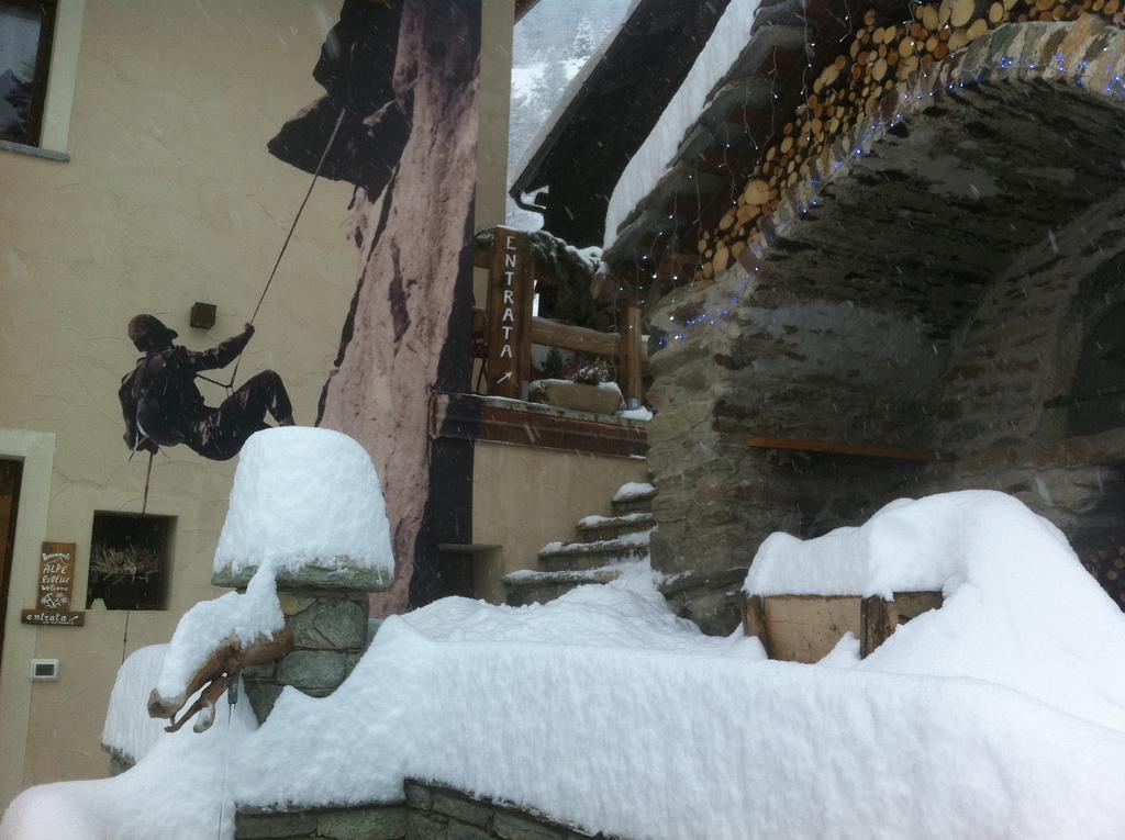 Bed and Breakfast Alpe Rebelle Bionaz Экстерьер фото