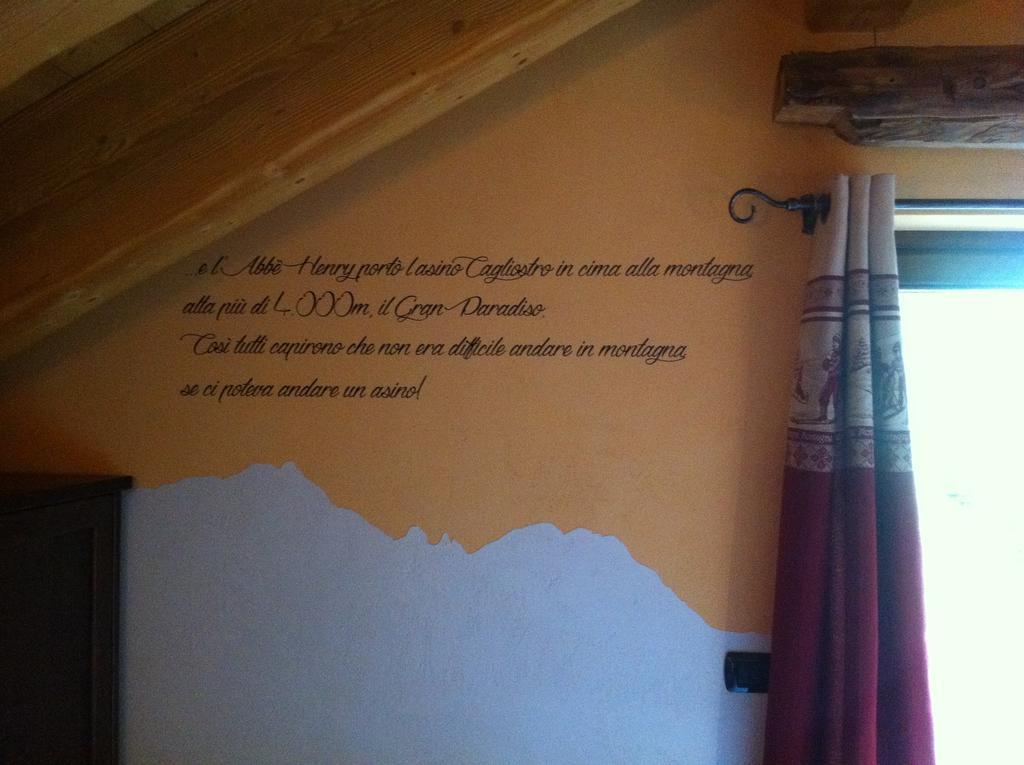 Bed and Breakfast Alpe Rebelle Bionaz Экстерьер фото